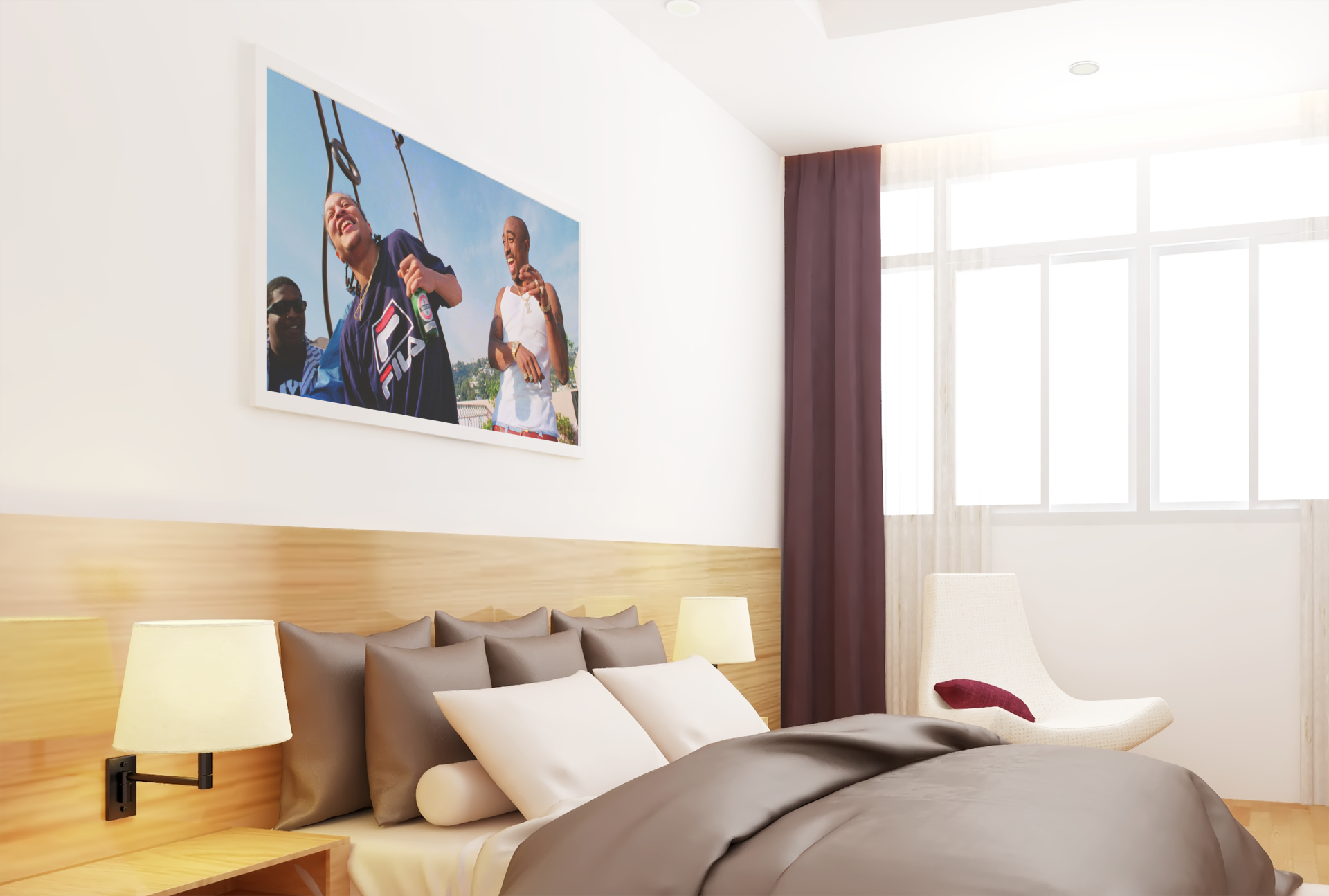 Snoop Dogg in Long Beach Under California 187 Sign – Iconic